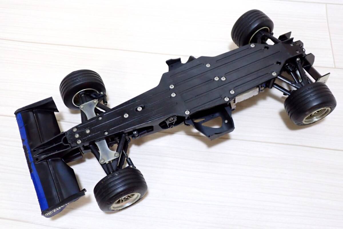 Yahoo!オークション - 1/10 タミヤ F201 シャーシ Yahoo!オークション - 1/10 タミヤ F201 シャーシ