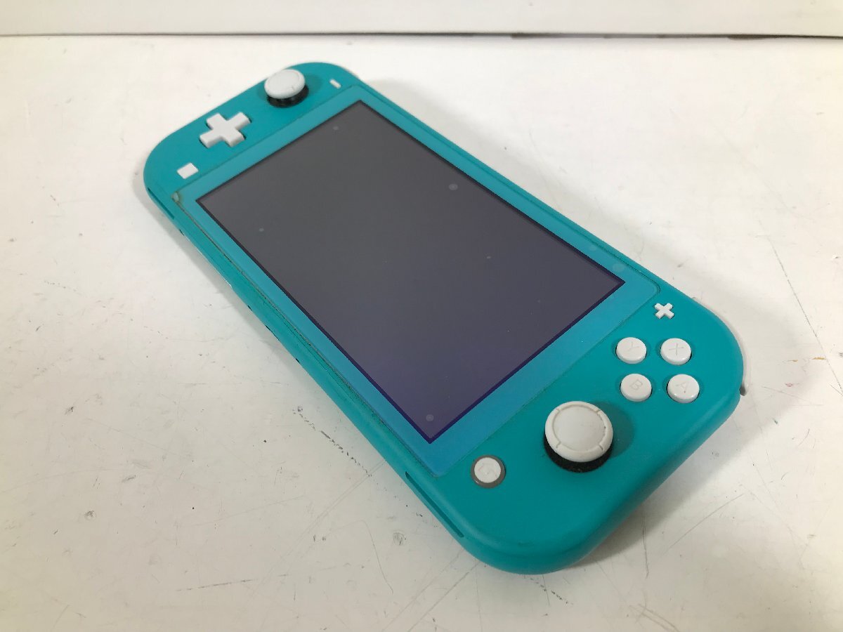 任天堂 Nintendo Switch Lite ニンテンドースイッチライト HDH-001 ターコイズ 本体のみ 通電のみ確認済 ゲーム ジャンク 2_画像2