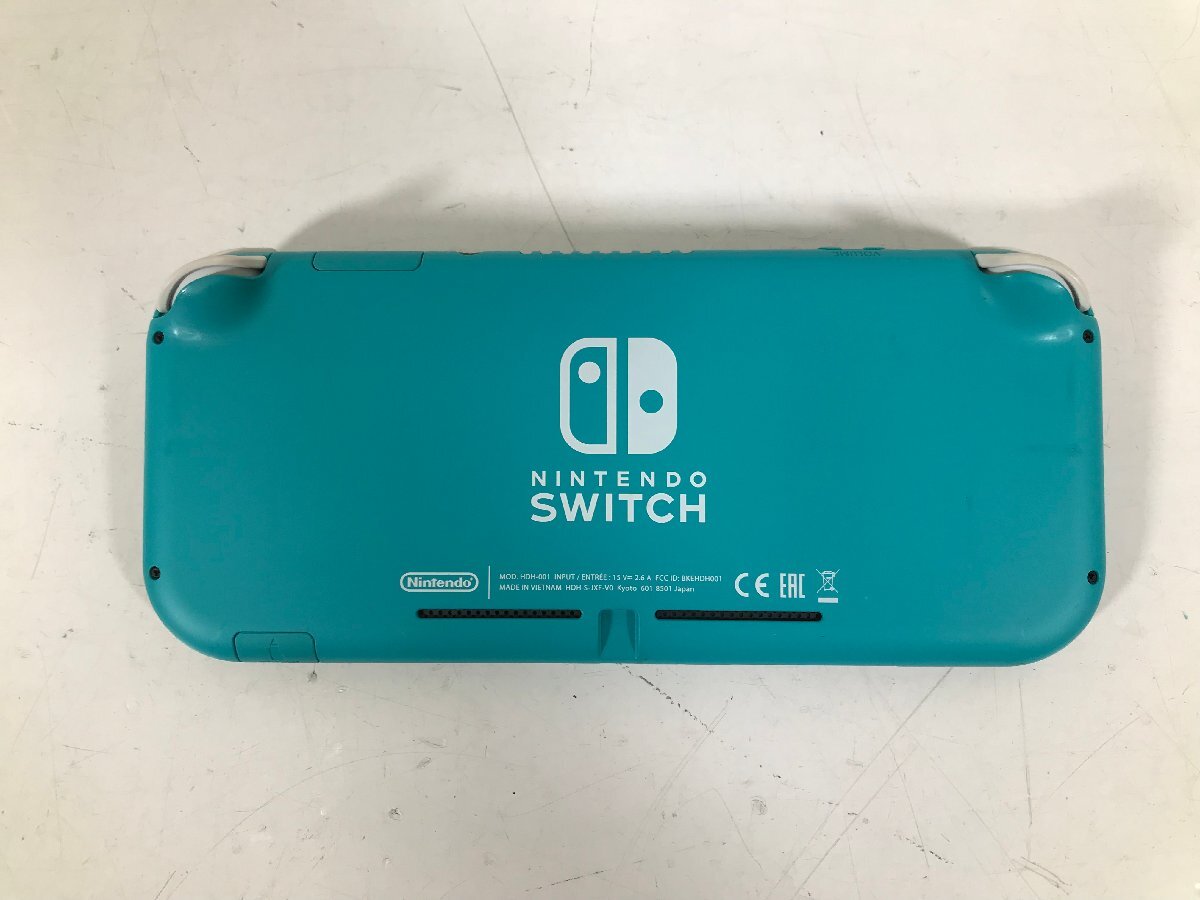 任天堂 Nintendo Switch Lite ニンテンドースイッチライト HDH-001 ターコイズ 本体のみ 通電のみ確認済 ゲーム ジャンク 2_画像6