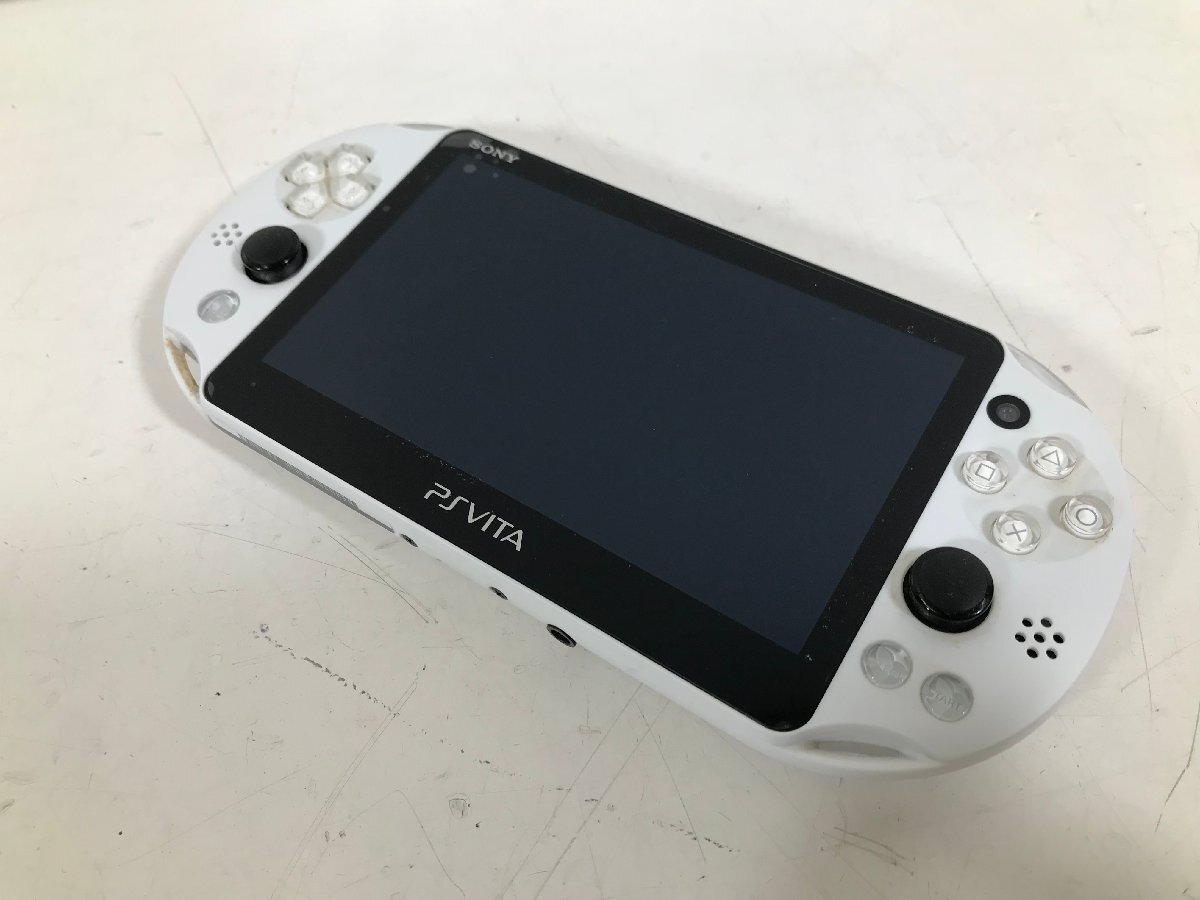 SONY ソニー PSVITA PlayStation Vita PCH-2000 ホワイト 本体のみ ゲーム ジャンク 1_画像2