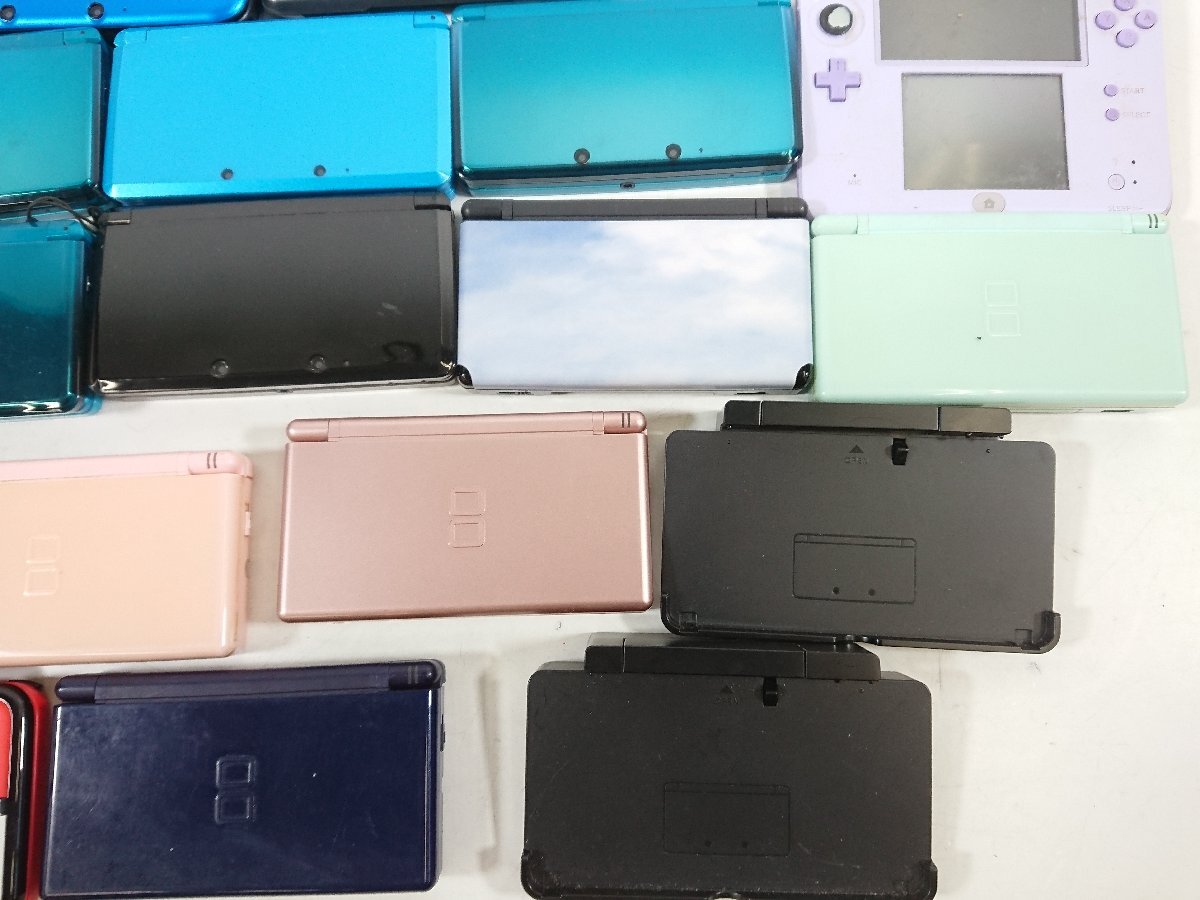 Nintendo 任天堂 new3DSLL 3DS LL 3DS 2DS DSLL DS 本体 レッド ブルー ブラック ピンク ホワイト ポケモンデザイン まとめ 大量 ジャンク_画像5