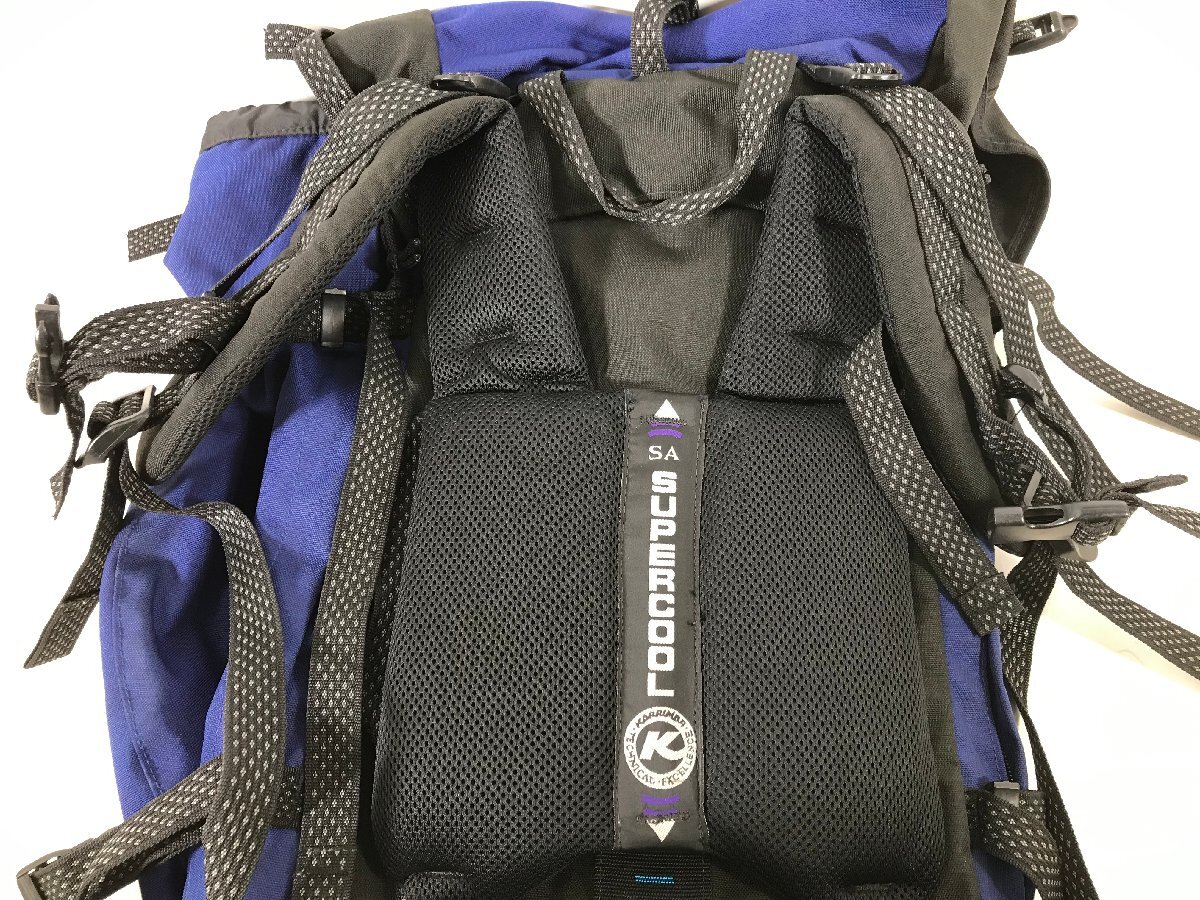 KARRIMOR カリマー JAGUAR ジャガー GR 55-75L バックパック リュックサック SA-SUPERCOOL 大容量 アウトドア ユーズド_画像4