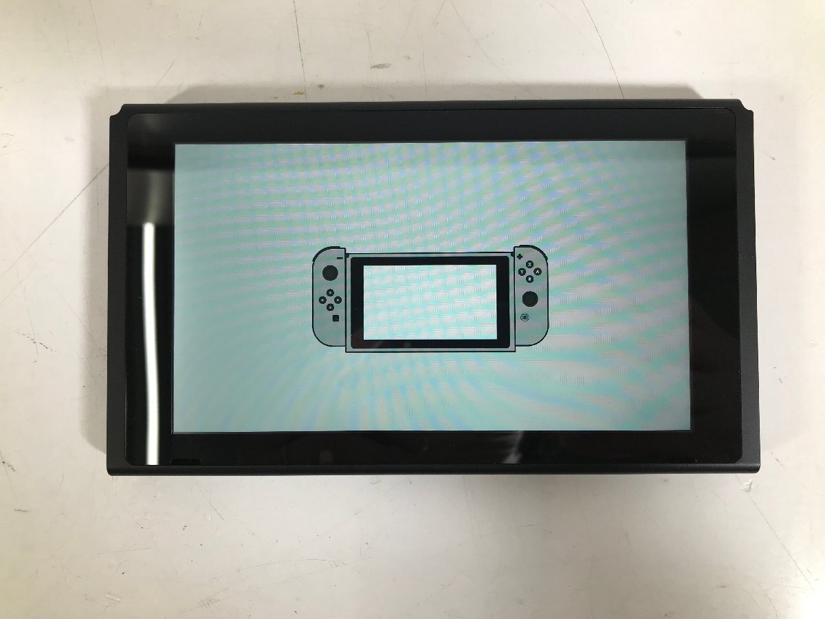 任天堂 Nintendo Switch ニンテンドースイッチ Joy-Con グレー 本体 HAC-001 欠品あり ユーズド_画像2