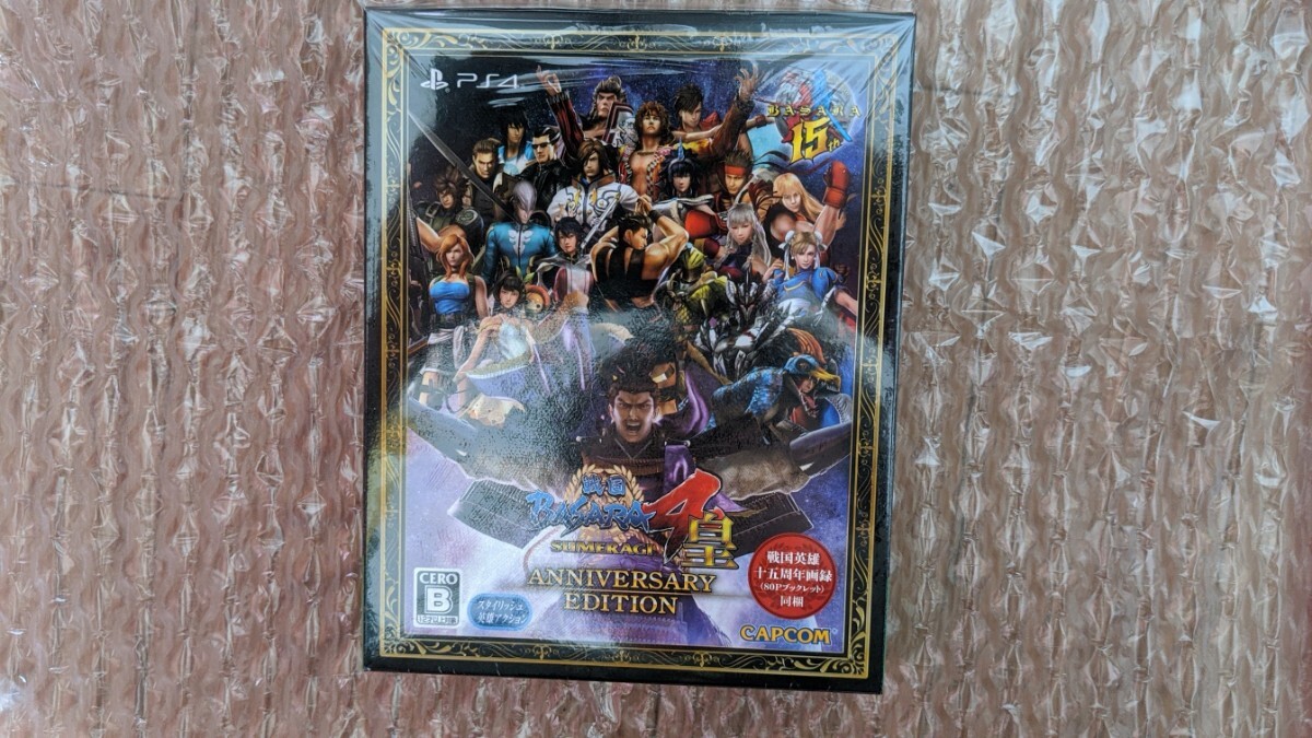 世界有名な 使用数回美品 PS4 EDITION ANNIVERSARY 皇 戦国BASARA4 PS4ソフト