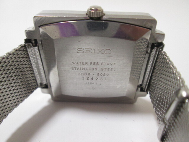 [my2 NN8976] SEIKO セイコー AUTOMATIC LM ロードマチック 5606-5080 デイデイト 自動巻き 腕時計 　稼働品_画像9