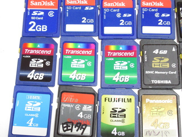 [my1 TE8986] SDカード 55枚 セット まとめ売り フォーマット済_画像4