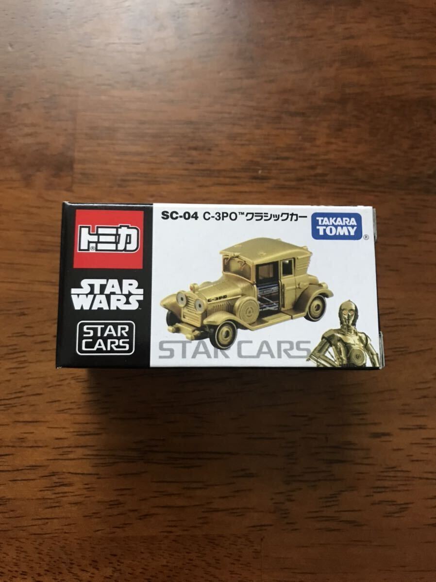 スターウォーズ　STARCARS SC-04 SC-04C-3PO トミカスターウォーズ　クラシックカー STARCARS スターウォーズミニカー　ミニカー_画像1