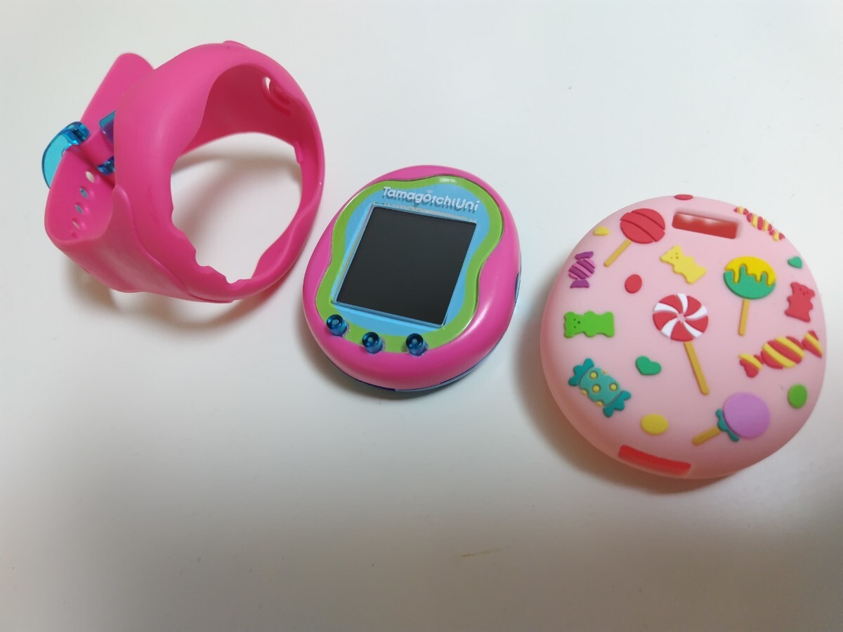 今回限り値下げ★おまけ付き★たまごっちユニ　ピンク　たまごっち バンダイ Tamagotchi ゲーム　たまごっちuni_画像1