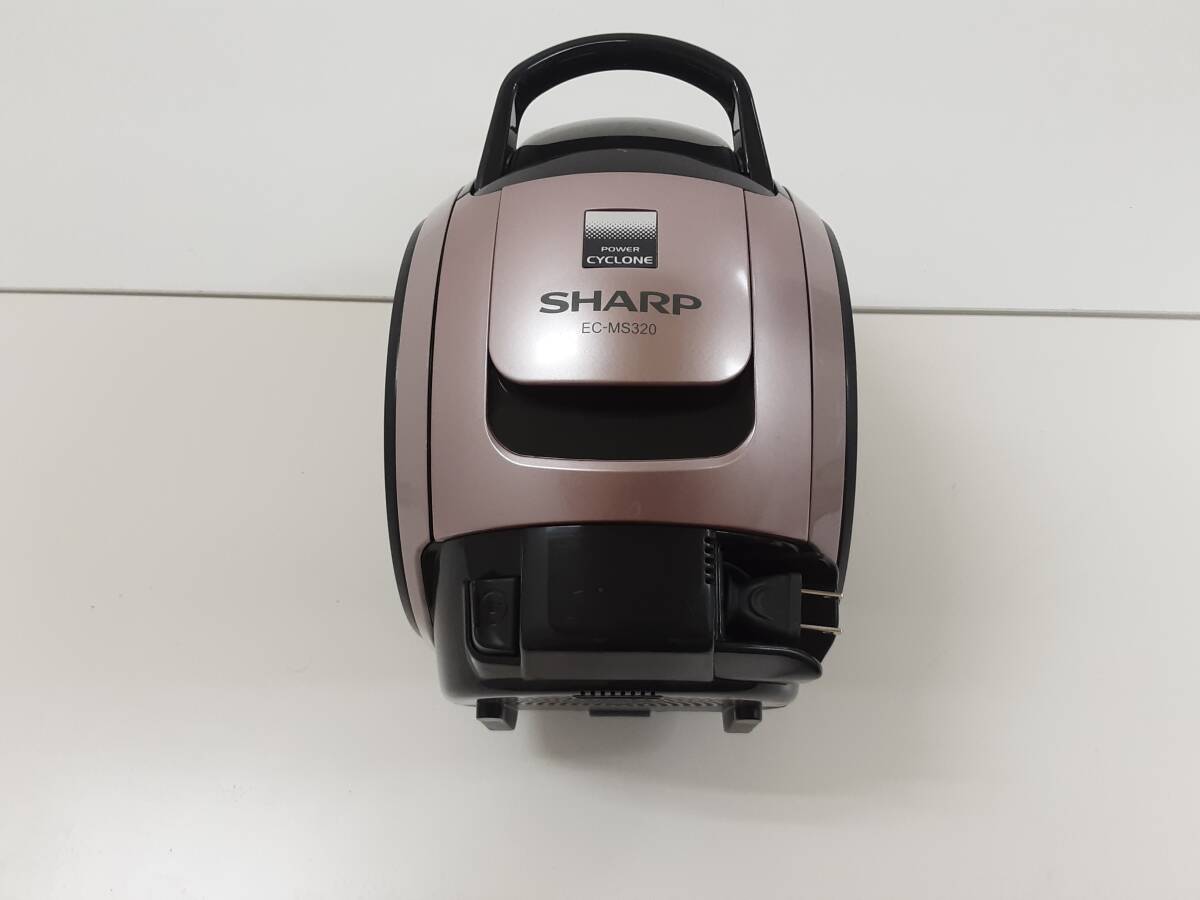 【B116】中古品　SHARP　シャープ　EC-MS320-N　サイクロン式クリーナー　2020年製　_画像3