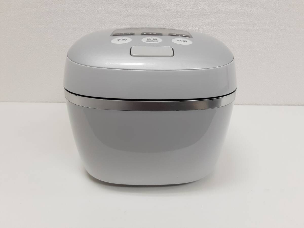 【A280】中古品　TIGER　タイガー　圧力IH炊飯ジャー　JPC-A100　ホワイトグレーWH　1.0L　2018年製　動作確認済_画像3