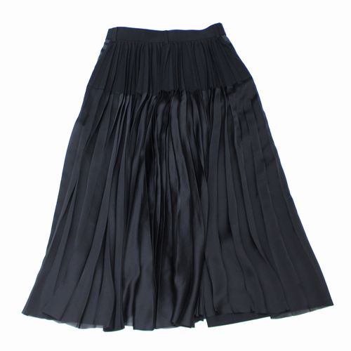 sacai サカイ 21AW Suiting Mix Skirt スーチング ミックス スカート 2 ブラック_画像2