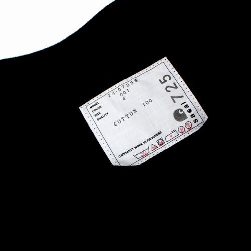 sacai サカイ 24SS Carhartt WIP T-Shirt Tシャツ 4 ブラック_画像4