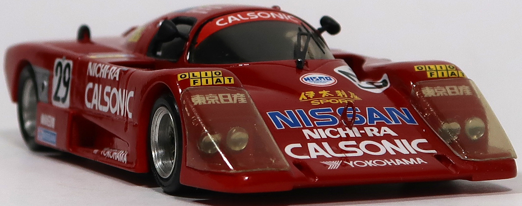 PROVENCE MOULAGE, NISSAN R87,1/43, 中古, 完成品, 破損あり - レーシングカー PROVENCE MOULAGE, NISSAN R87,1/43, 中古, 完成品, 破損あり - レーシングカー