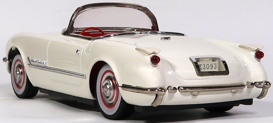 フィフティ社,コルベット コンバーチブル, 白, ブリキ, 日本製, 中古 - 自動車 フィフティ社,コルベット コンバーチブル, 白, ブリキ, 日本製, 中古 - 自動車