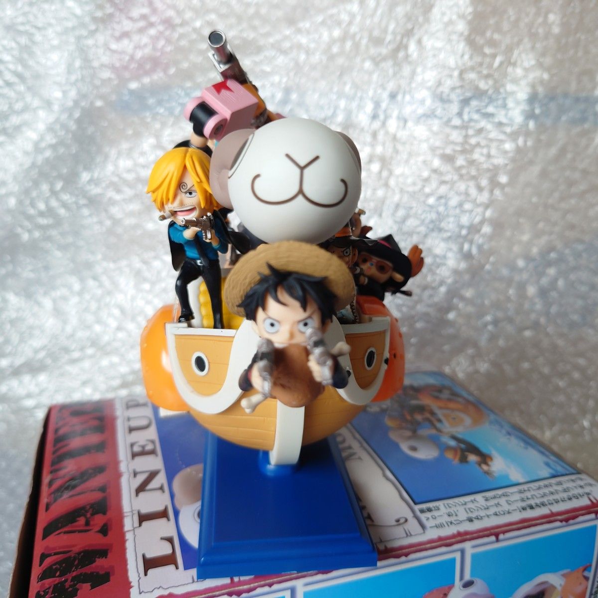 ワンピース ミニメリー号 attack ワールドコレクタブルフィギュア ルフィ ゾロ サンジ ウソップ チョッパー フランキー ワンピース ミニメリー号 attack ワールドコレクタブルフィギュア ルフィ ゾロ サンジ ウソップ チョッパー フランキー