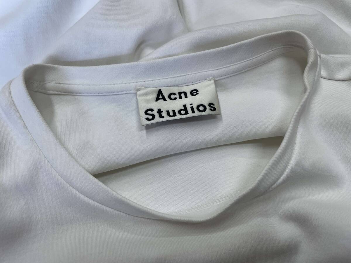 【Acne Studios/アクネストゥディオズ】Crewneck Long Sleeve Cutsew sizeS クルーネック ロングスリーブ カットソー Tシャツ TEEの画像7