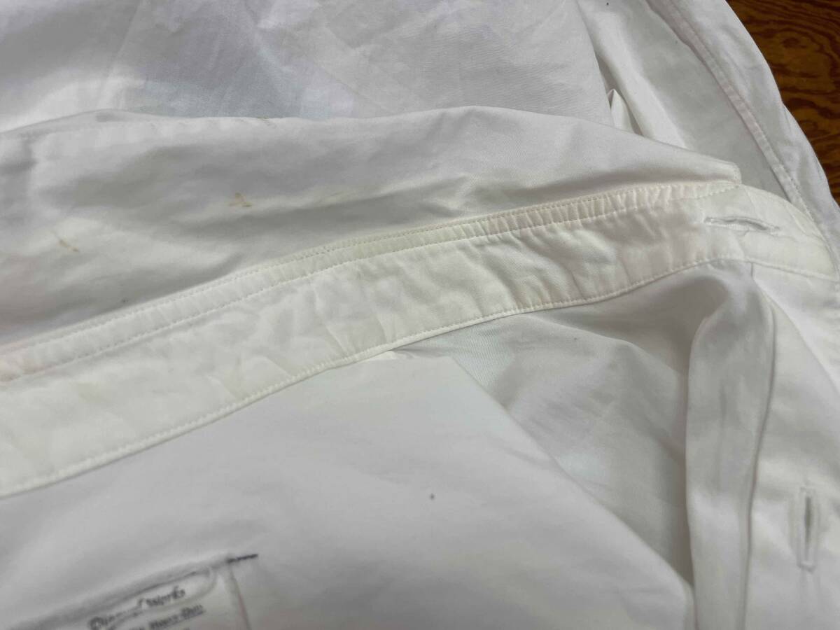 【DIGAWEL/ディガウェル】Side Zip Broad Cotton Long Sleeve Shirt size2 サイドジップ ブロードコットン ロングスリーブ シャツ 日本製_画像5