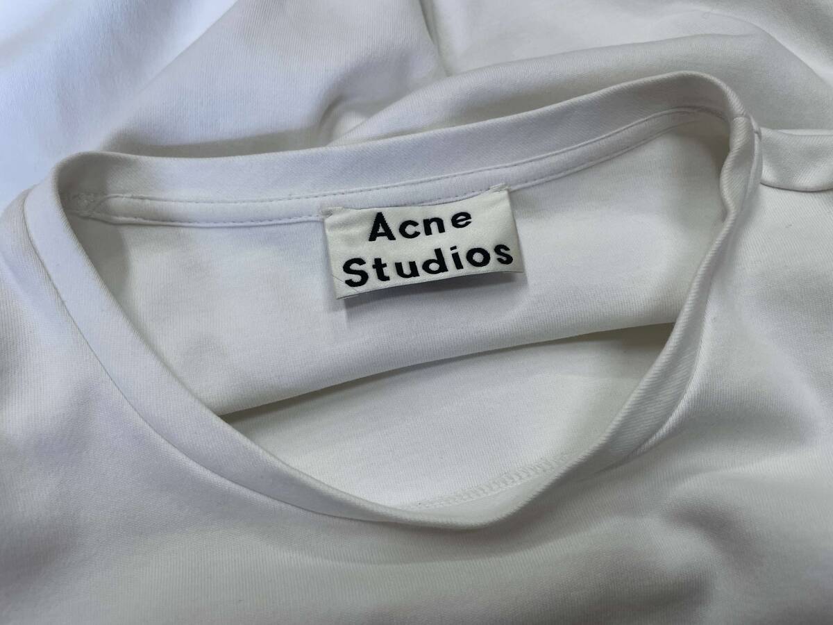 [Acne Studios/ Acne s Today oz ]Crewneck Long Sleeve Cutsew sizeS вырез лодочкой длинный рукав cut and sewn футболка TEE