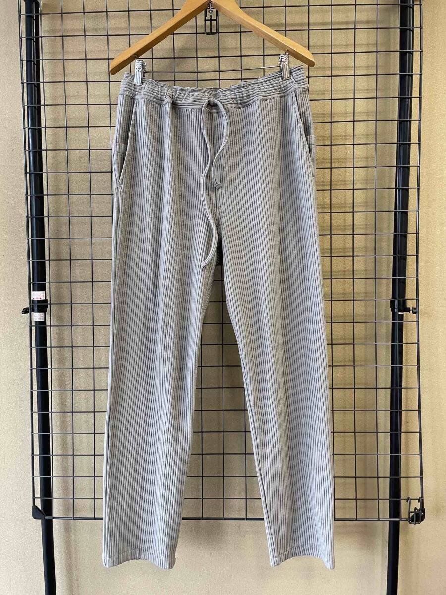 SAMPLE[meanswhile/mi-nzwa il ]5-Pocket Easy Trouser GRAY MADE IN JAPAN 5 карман легкий брюки тигр u The - из трех частей 