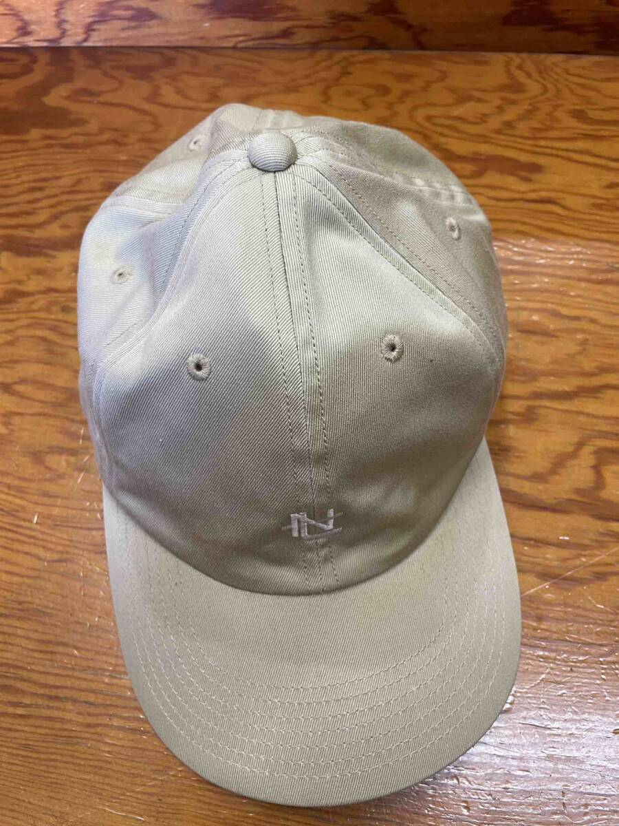 [nanamica/na Nami ka]CHINO CAP sizeF хлопок полиэстер оригинал chino ткань использование вышивка Logo Baseball колпак шляпа шляпа 