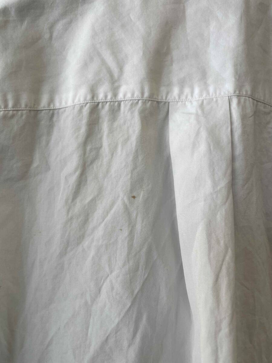 【DIGAWEL/ディガウェル】Side Zip Broad Cotton Long Sleeve Shirt size2 サイドジップ ブロードコットン ロングスリーブ シャツ 日本製_画像9