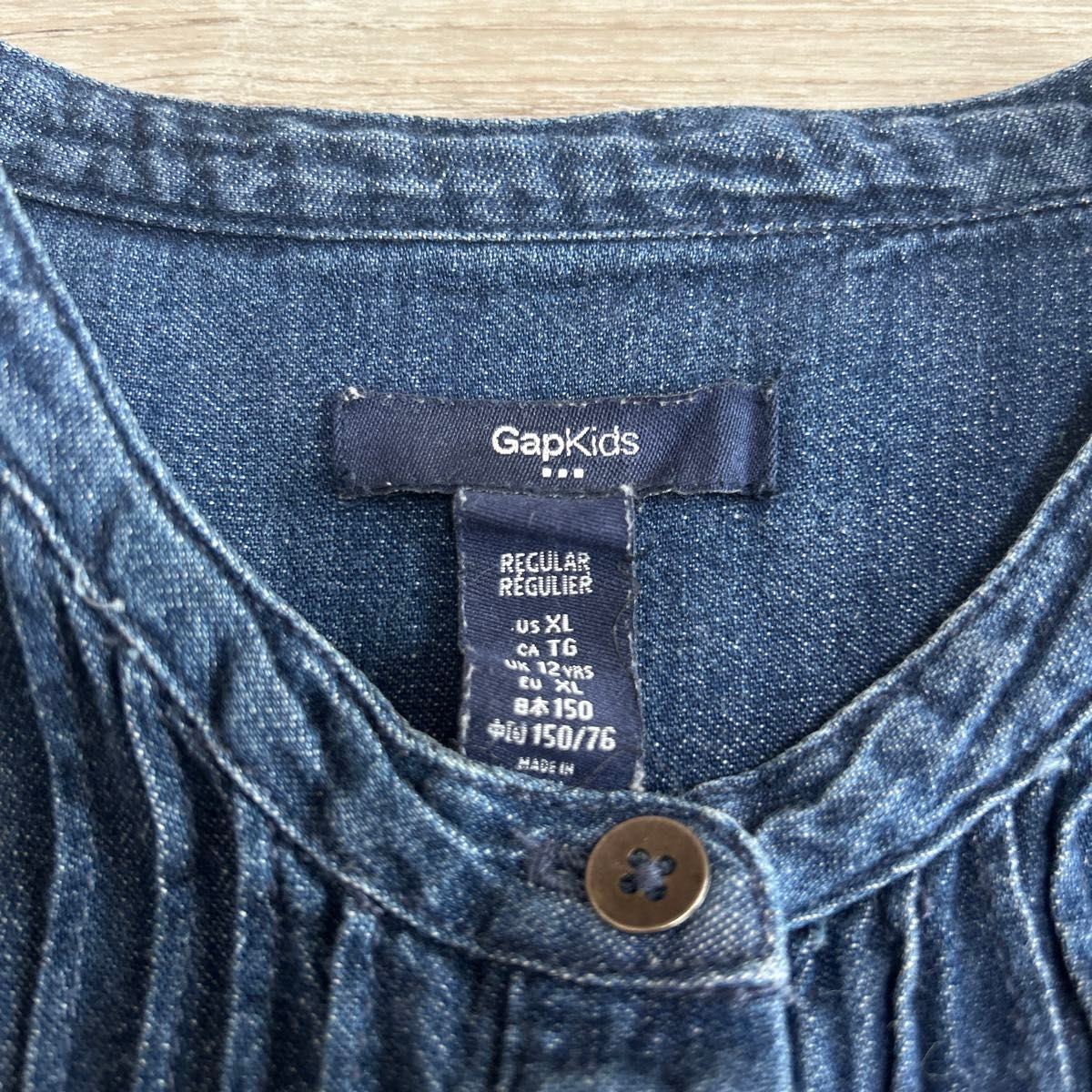 GAP 長袖ワンピース シャツワンピース　１５０㎝