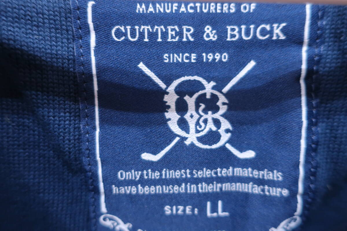 【未使用品】CUTTER&BUCK(カッター＆バック) ベスト 紺 メンズ LL ゴルフ用品 2404-0371 新品_画像3
