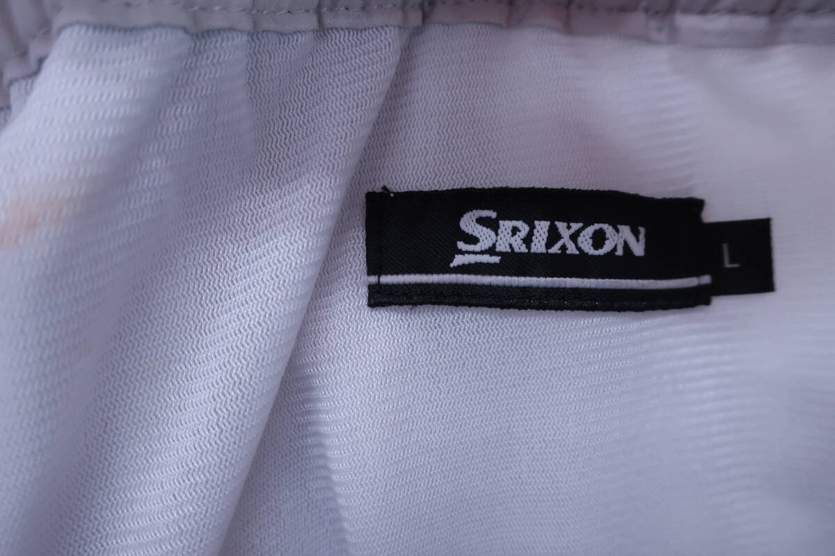 【美品】SRIXON(スリクソン) ナイロンパンツ グレー メンズ L ゴルフ用品 2404-0874 中古_画像4