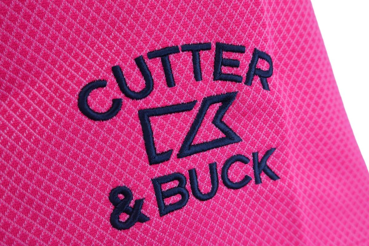 【未使用品】CUTTER&BUCK(カッター＆バック) ポロシャツ ピンク メンズ LL ゴルフ用品 2404-0381 新品_画像4