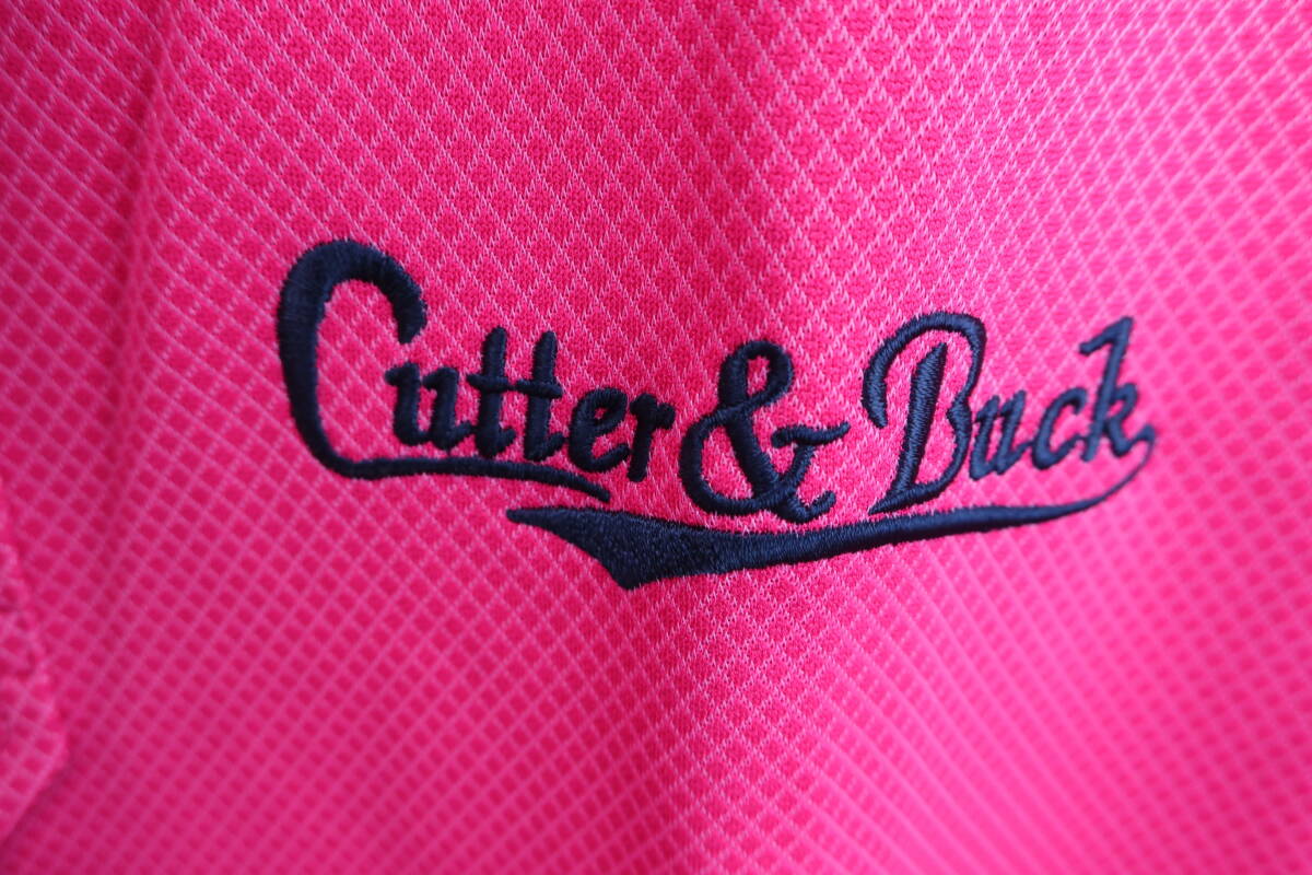 【未使用品】CUTTER&BUCK(カッター＆バック) ポロシャツ ピンク メンズ LL ゴルフ用品 2404-0381 新品_画像2