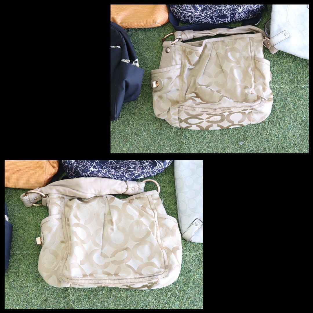 ★【ブランドバッグまとめ】 総重量約7.4kg DAKS COACH Kipling GIVENCNY FEILER 等 ブランドバッグ バッグ 趣味 コレクション 005FEMFY24_画像9