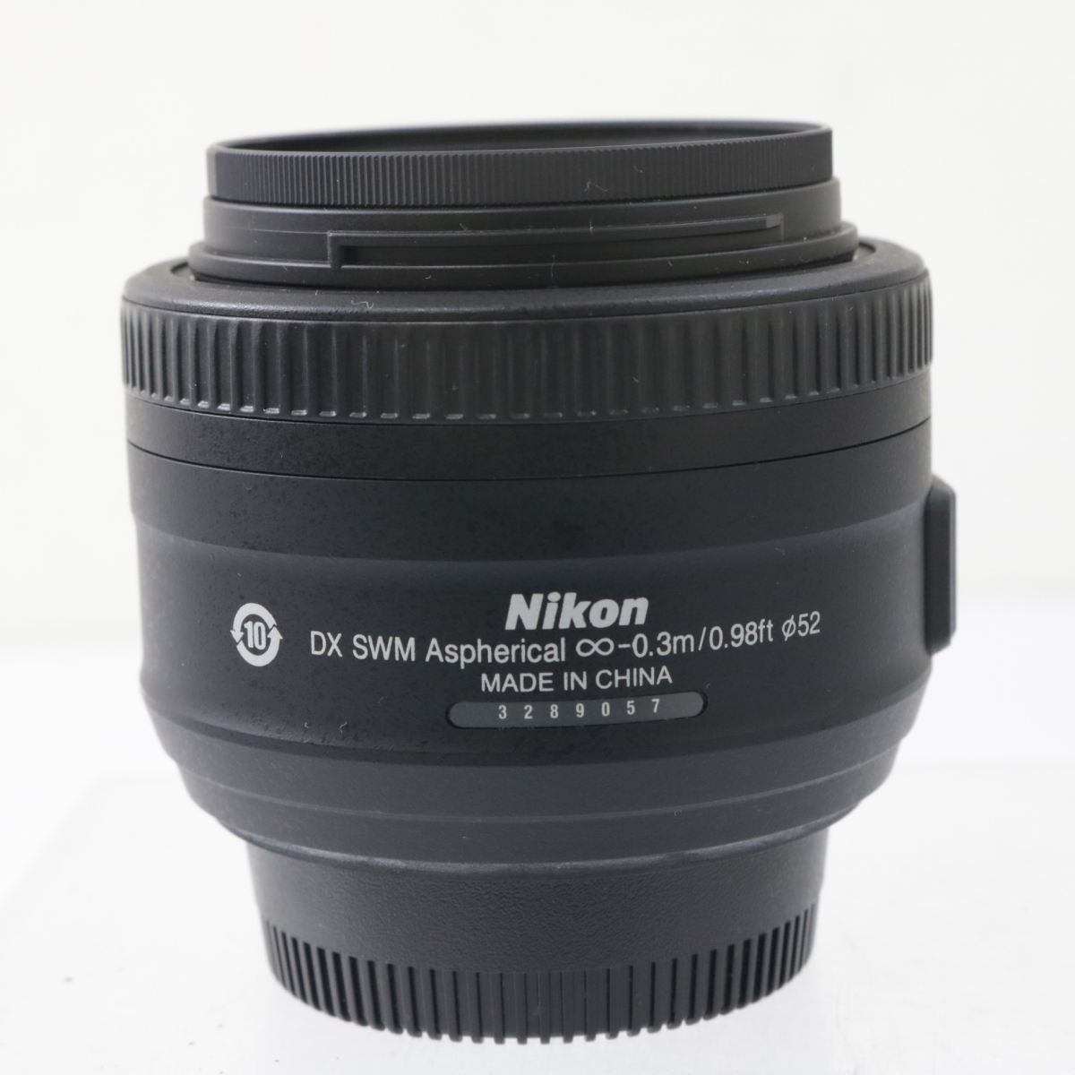[ instructions attaching ]Nicon AF-S DX NIKKOR 35mm 1:1.8G Nikon black color black color hobby beginner practice 008FEDFR02
