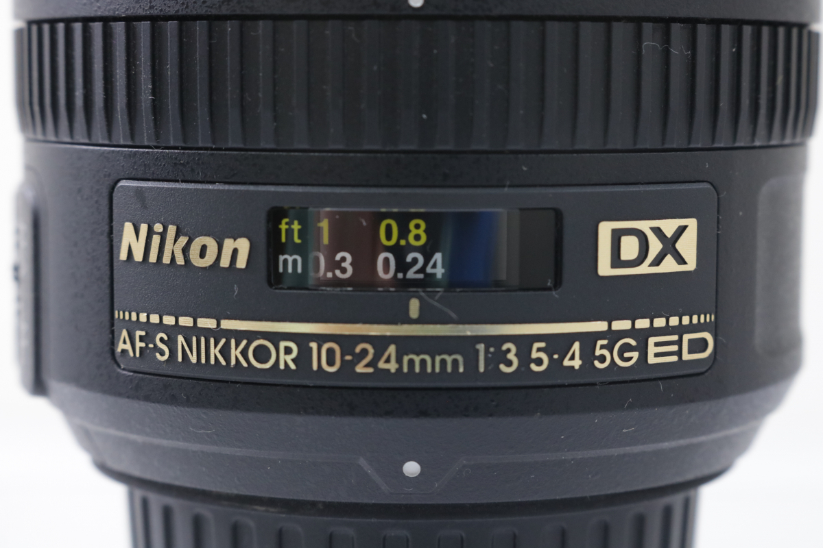 【説明書付き】Nikon AF-S NIKKOR DX 10-24mm 1:3.5-4.5G ED ブラックカラー 黒色 ニコン 趣味 初心者 練習 020FEDFR99_画像3