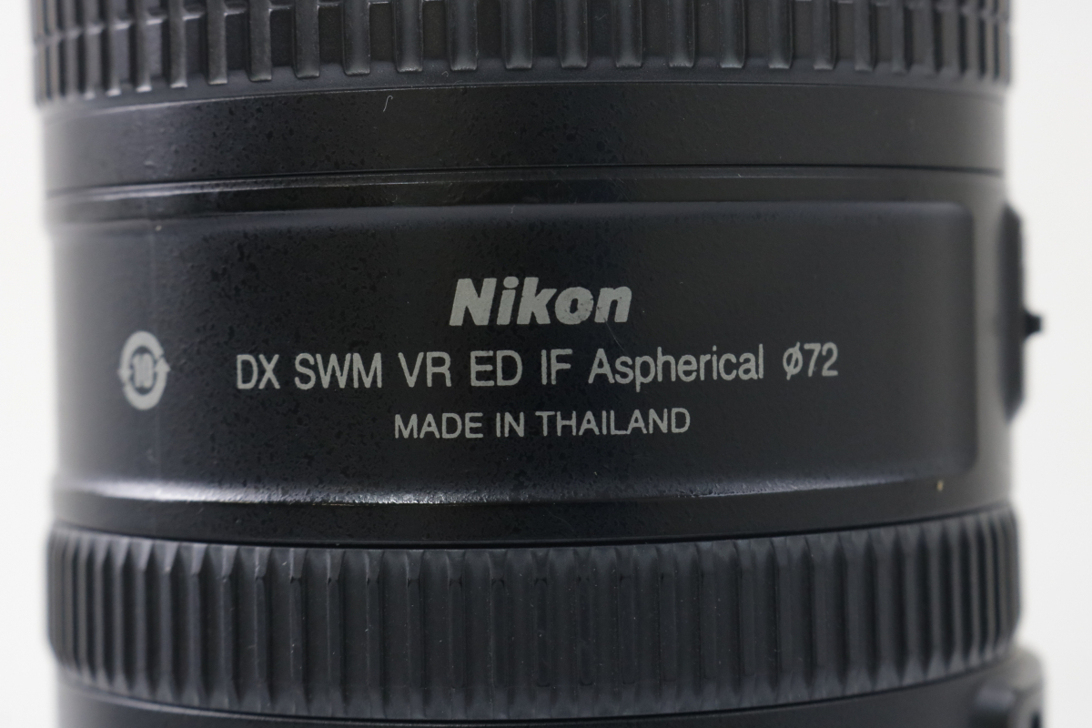 Nikon AF-S NIKKOR VR 18-200mm 1:3.5-5.6 GⅡ EDDX ニコン ブラックカラー 黒色 趣味 初心者 練習 010FEDFR03_画像3