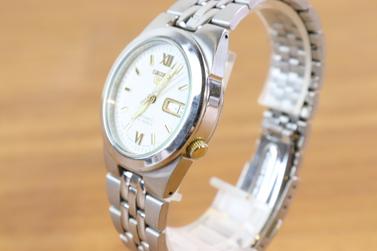 SEIKO セイコー 5 7S26-02V0 ブランド腕時計 腕時計 時計 時間 趣味 コレクション コレクター 003FUFFY33_画像3