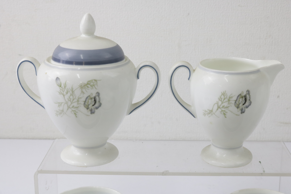 WEDGWOOD GLEN MIST 食器セット ウェッジウッド ポット ティーカップ オシャレ ブランド 010FONFR32_画像2