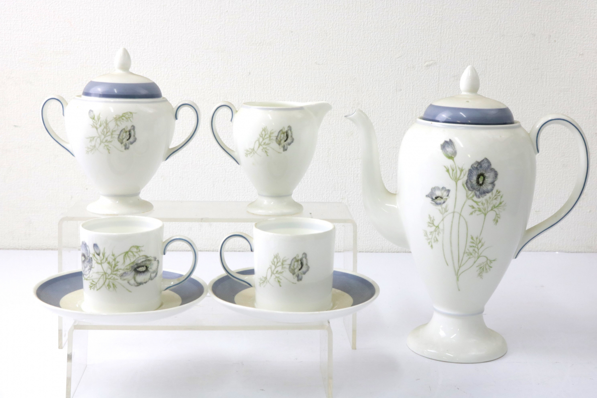 WEDGWOOD GLEN MIST 食器セット ウェッジウッド ポット ティーカップ オシャレ ブランド 010FONFR32_画像1