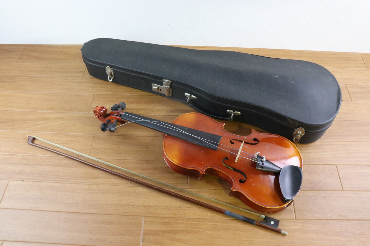 Antonius Stradivarius アントニオ・ストラディバリ Cremonensis Anno 1713 バイオリン レプリカ 楽器 演奏 趣味 コレクション 003FOAFY75の画像1