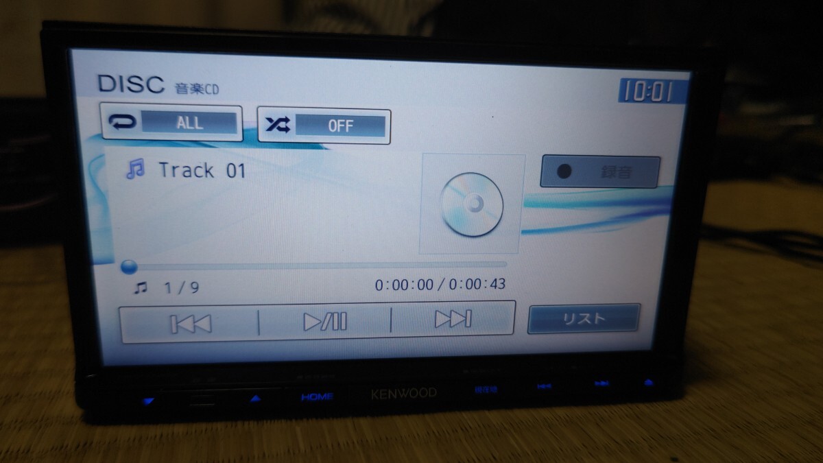 ☆KENWOOD ケンウッド カーナビ MDV-D403 地図更新済み(最終ver.)オービスデータ(最終ver.) 2016年製 ワンセグ DVD Bluetoothの画像5