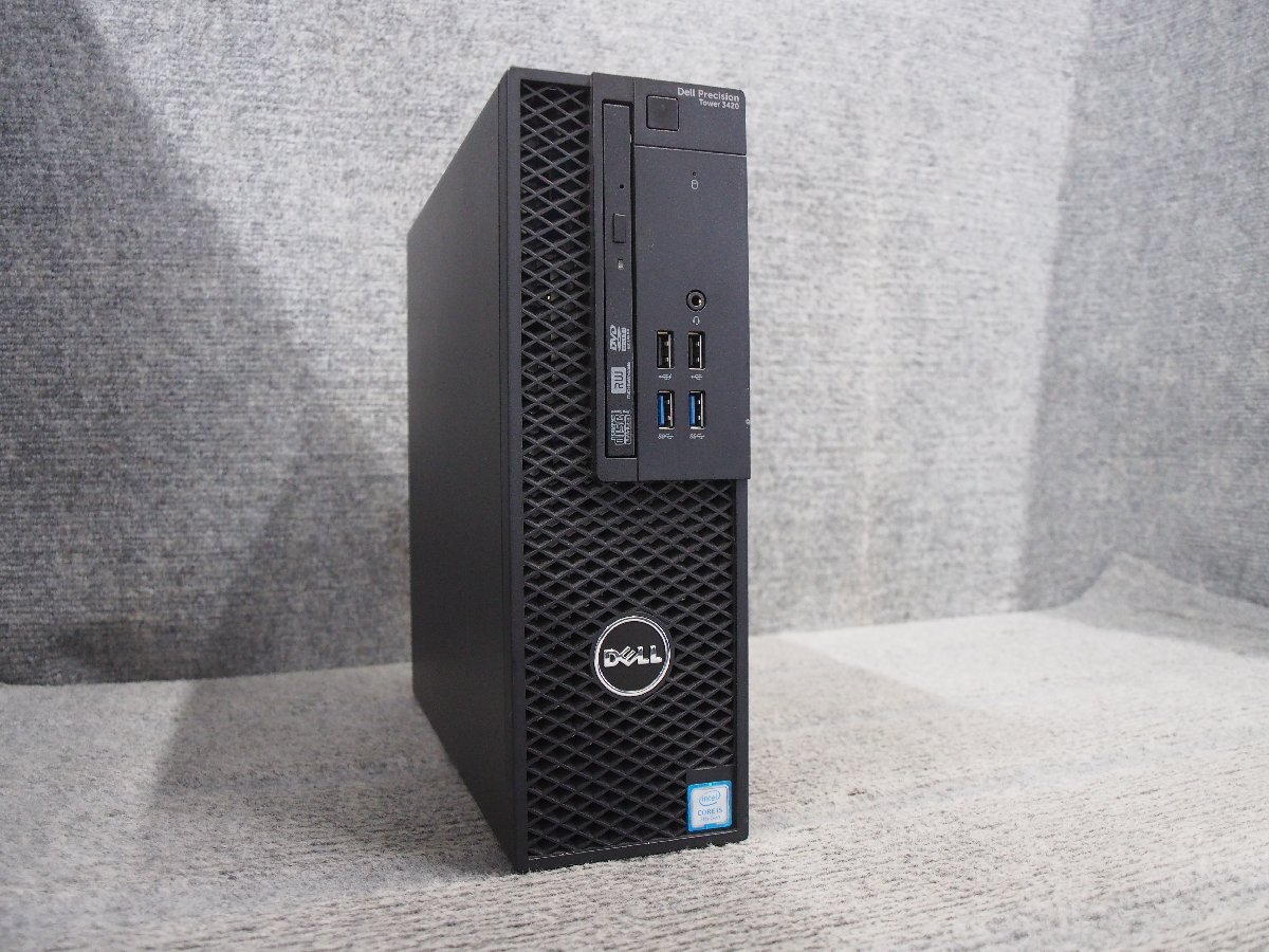 DELL Precision Tower 3420 Core i5-7500 3.4GHz 4GB DVD super multi nVIDIA QUADRO K620 Junk A60045