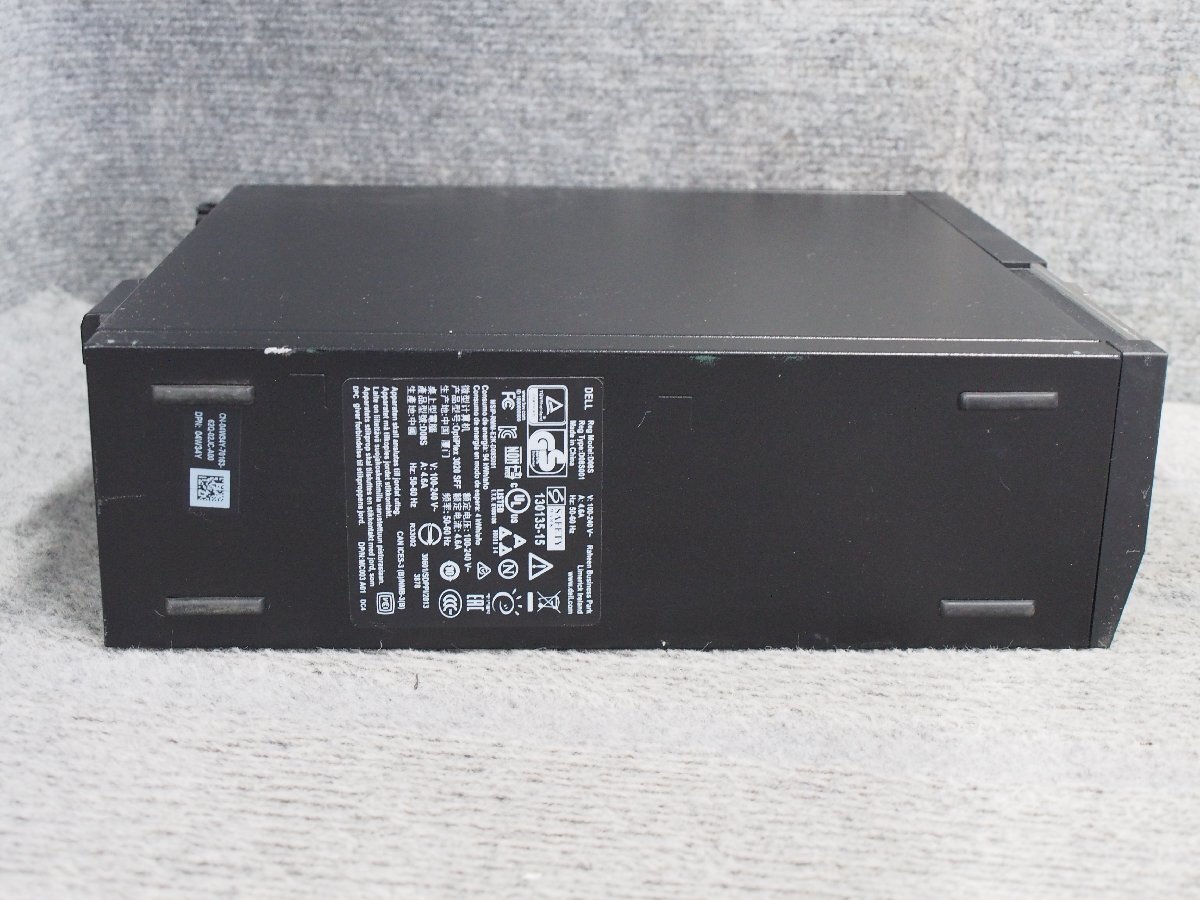 DELL OptiPlex 3020 SFF Celeron G1840 2.8GHz 4GB DVD-ROM ジャンク A60050_画像6