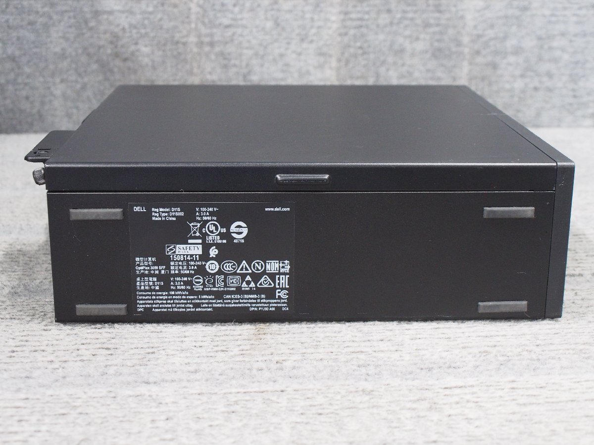 DELL OptiPlex 3050 SFF Core i5-6500 3.2GHz 4GB DVDスーパーマルチ ジャンク A60152の画像6