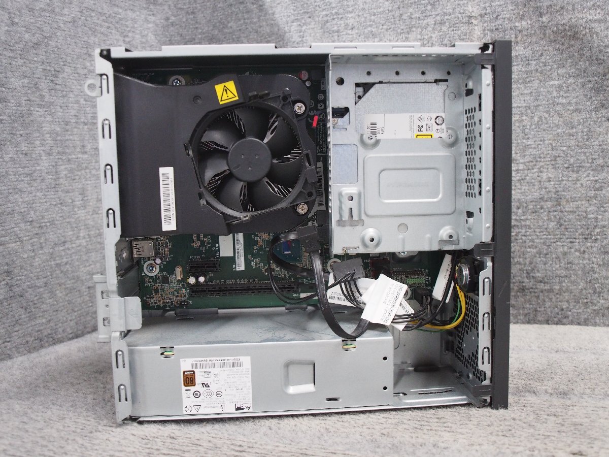 Lenovo ThinkCentre M710e 10UR-001RJP Core i5-7400 3GHz 4GB DVDスーパーマルチ ジャンク A60141の画像7