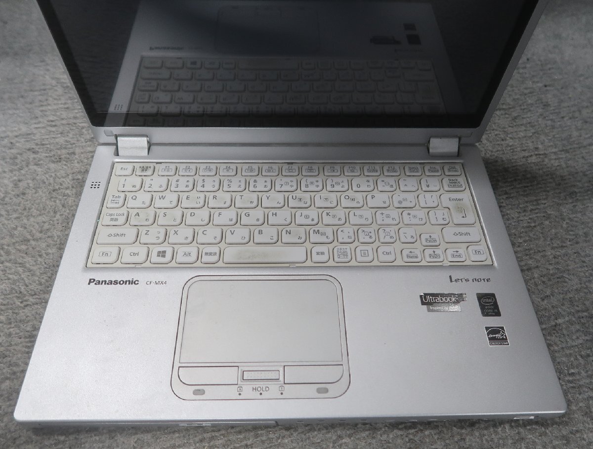 Panasonic CF-MX4EDCTS Core i5-5300U 2.3GHz 4GB DVDスーパーマルチ ノート ジャンク N78976_画像3