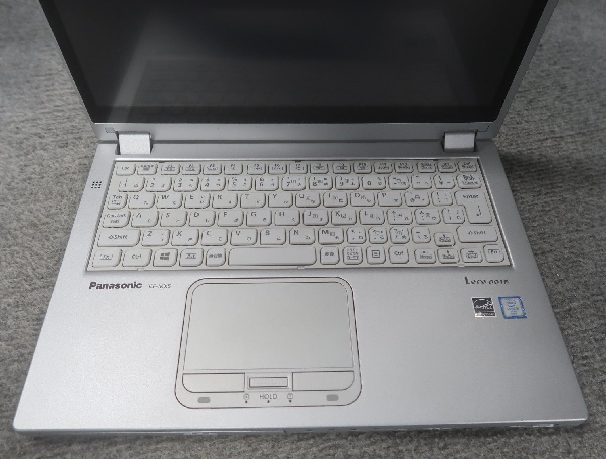 Panasonic CF-MX5PDBVS Core i5-6300U 2.4GHz 4GB DVDスーパーマルチ ノート ジャンク N78979_画像3