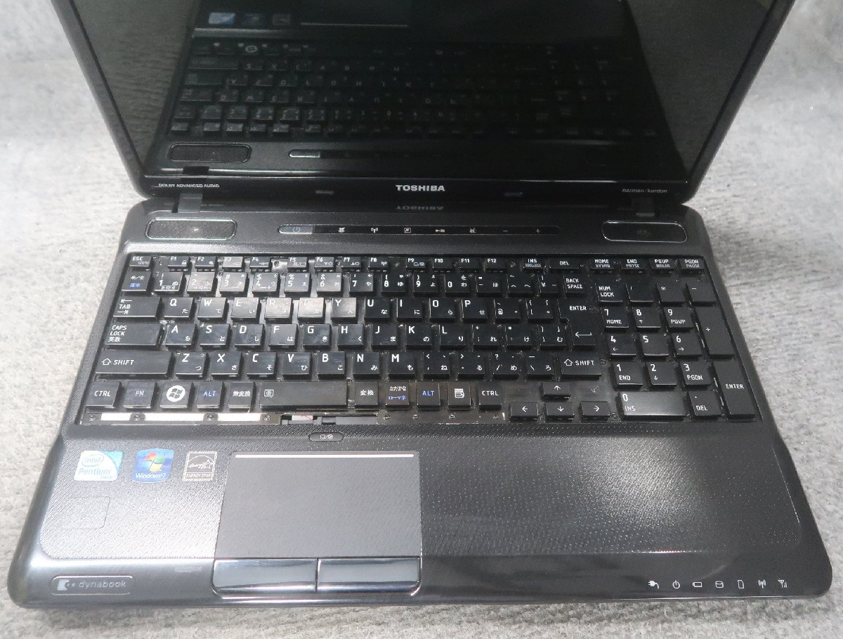 東芝 Qosmio T560/T4AB Pentium P6100 2GHz 8GB ブルーレイ ノート ジャンク N79025の画像3