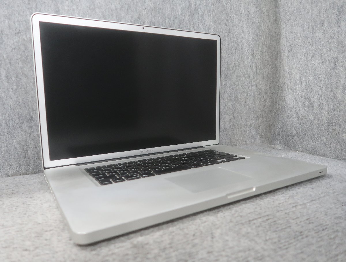 Apple MacBook Pro (17-inch Early 2011) Core i7-2820QM 2.3GHz 8GB ノート ジャンク N79201の画像1