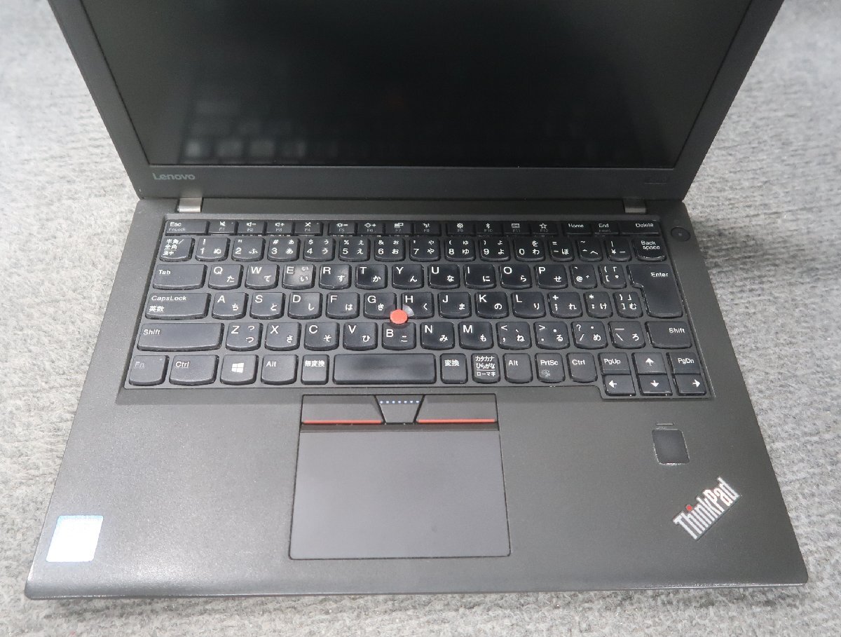 lenovo X270 20HM-S40700 Core i3-7100U 2.4GHz 8GB ノート ジャンク N79385_画像3