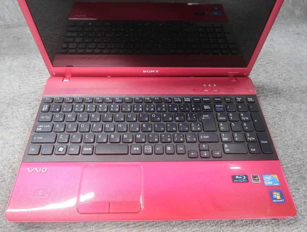 SONY VAIO VPCEB49FJ Core i5-480M 2.66GHz 4GB ブルーレイ ノート ジャンク N79363_画像3