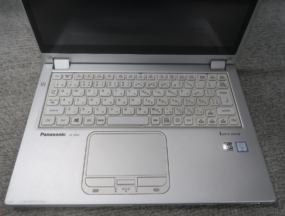 Panasonic CF-MX5PDBVS Core i5-6300U 2.4GHz 4GB DVDスーパーマルチ ノート ジャンク N79379_画像3